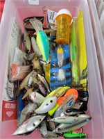 BOX OF ASSORTED LURES
