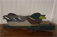 Vintage Folding 3 Decoy Set