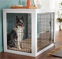 Frisco Double Door Furniture Style Dog Crate,