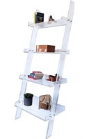 Acrylic Ladder Bookcase – Large Modern Clear