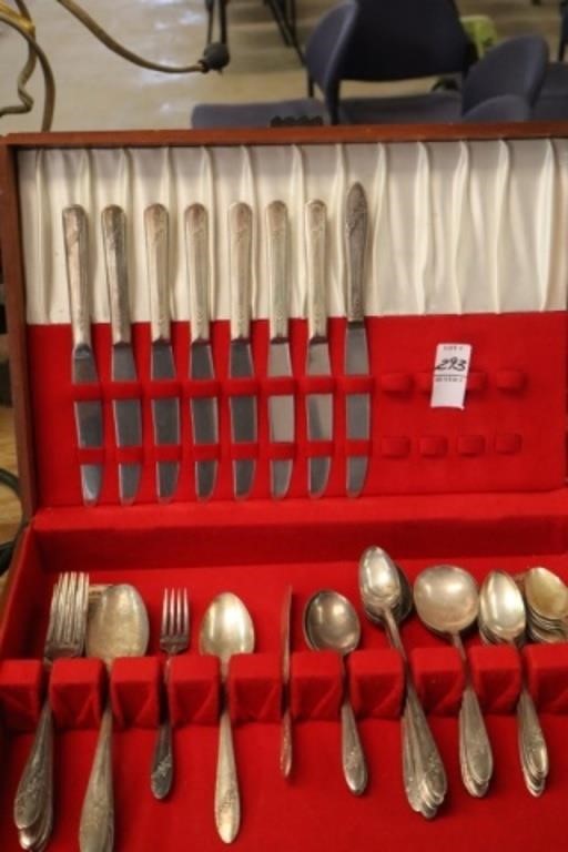 SILVER PLATE FLAT WARE