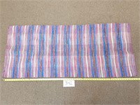 Handcrafted Rug - 25" x 58"