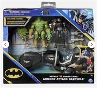 Spin Master DC Batman vs Swamp Thing + Batcycle
