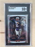 Tom Brady 2014 Topps Chrome SGC 10