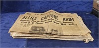 Assorted WWII Era Newspaper Periodicals