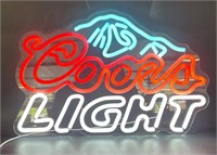 Coors Light Neon LED Wall Sign