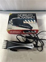 Andis hair clippers and Norelco Rotatract razor
