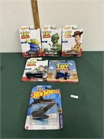 Toy Story Hot Wheels Diecast Carded Lot