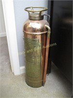 Antique Copper Alert Fire Extinguisher