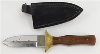 Small Wood Handled Dagger with 1 inch Blade and