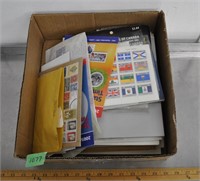 Vintage stamp collecting lot, see pics