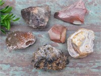 MIXED LOT ROCK STONE LAPIDARY SPECIMEN