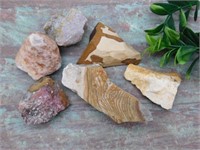 MIXED LOT ROCK STONE LAPIDARY SPECIMEN