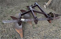 ANTIQUE THREE BOTTOM PLOW