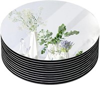 12" Round Mirrors for Centerpieces, Circle 12pk
