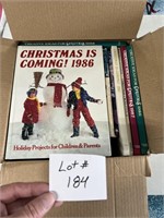 Vintage Christmas Craft books