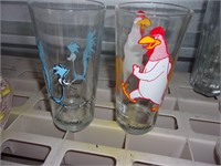 mcdonald pepsi glass pair