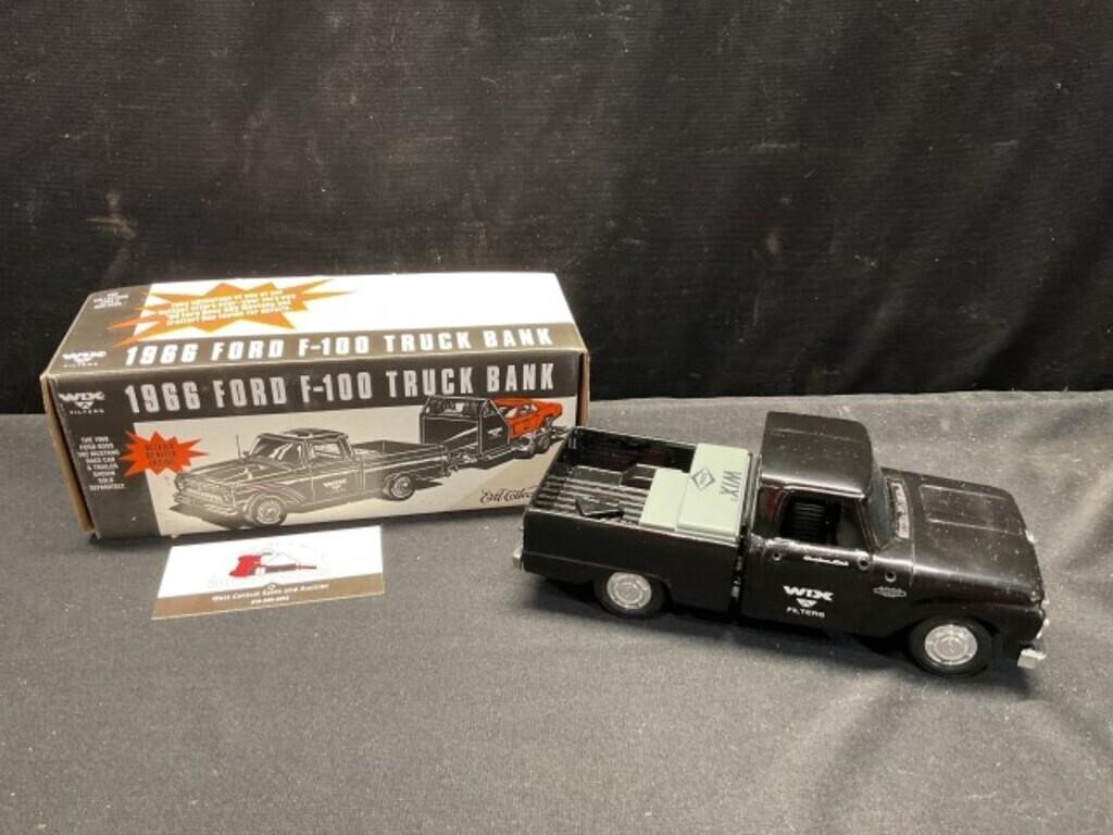 Ertl 1966 Ford F-100 Wix Truck Bank