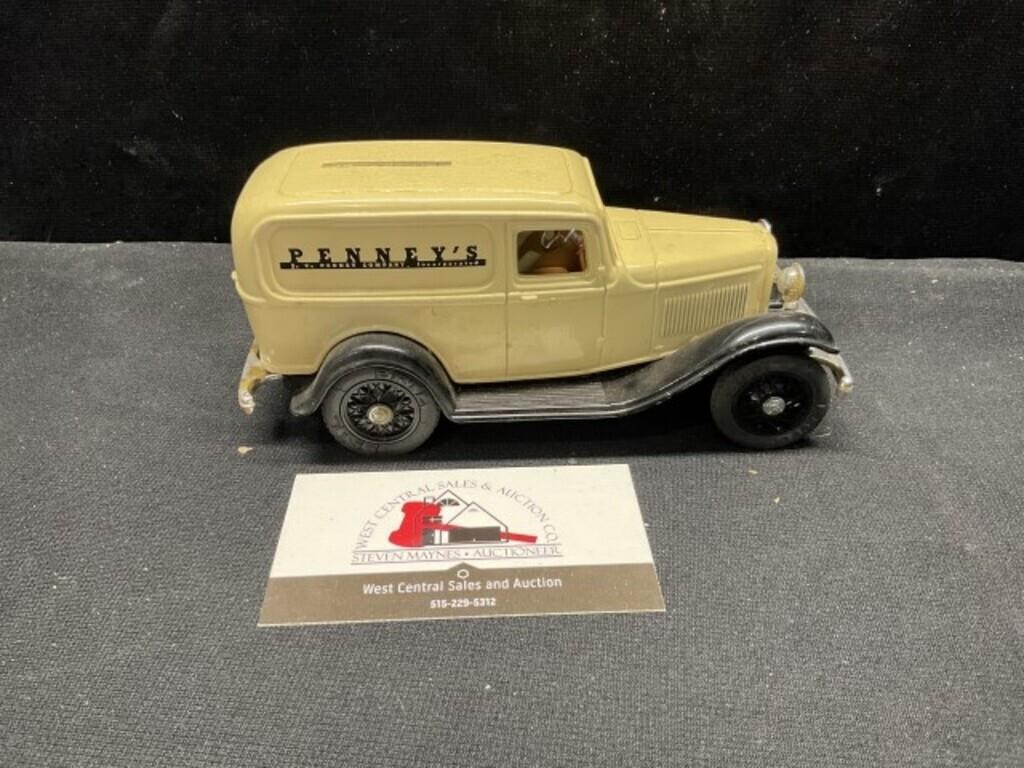 Ertl 1932 Ford JC Pennys Delivery Van bank