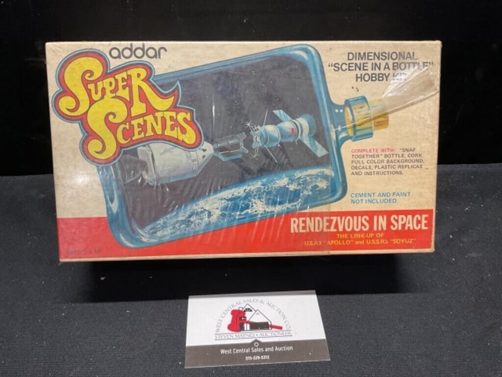 Addar Super Scenes Rendezvous in Space Model