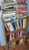 Bookshelf With Contents of Books
