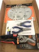 TRAY- PLIERS, BLADES, MISC