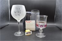 Mixed glasses and insulated tumblers lot