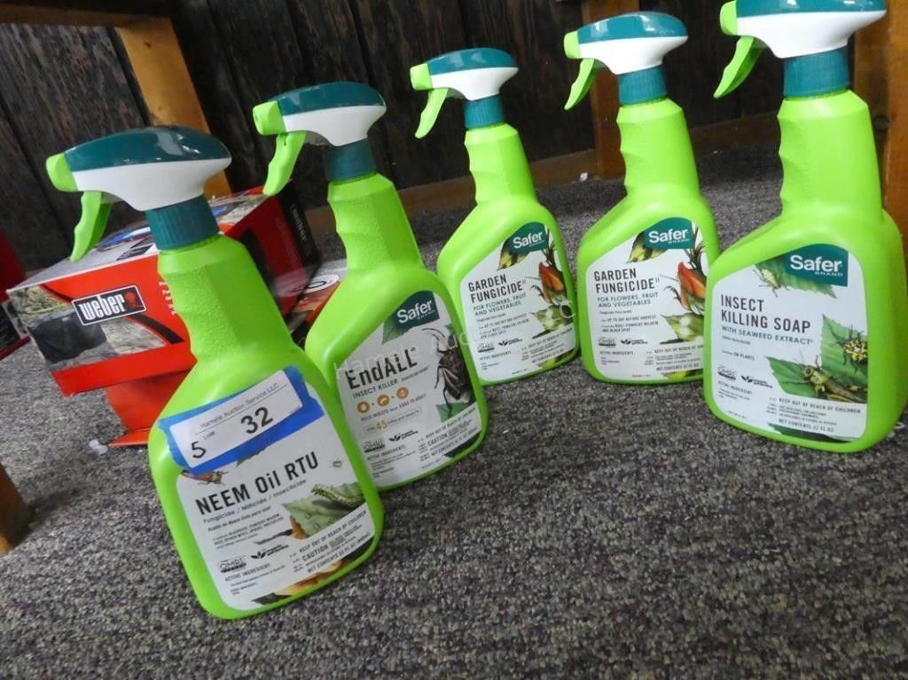 Safter Brand Plant Spray qty 5 bottles