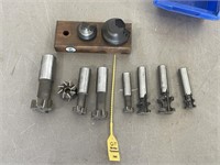 Assorted Milling Machine Tool Cutters