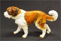 Large Goebel Germany ceramic St Bernard dog figure