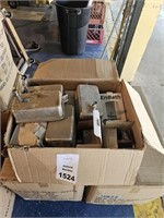 Box of Metal Commercial Soap Dispensers