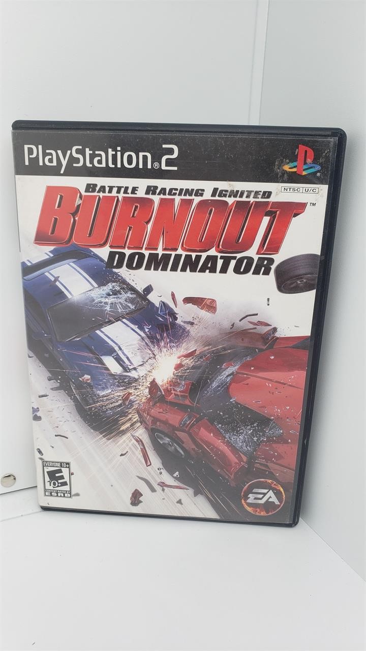 PlayStation2 : Burnout Dominator VideoGames-CIB