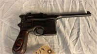 Mauser 1920 7.65 cal Pistol