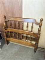 Single Bed Frame with Rails