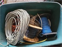 Wire. 2 spools and several rolls of different