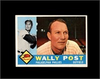 1960 Topps #13 Wally Post EX to EX-MT+
