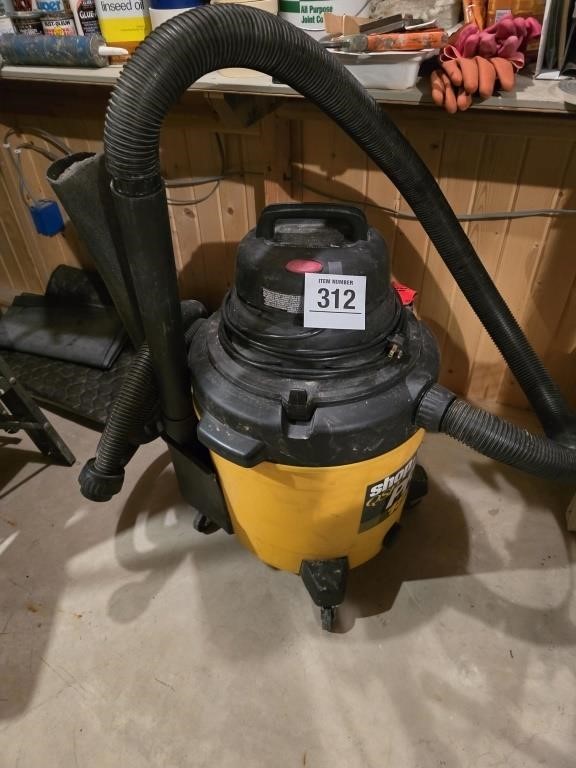 Shop Vac Pro, 18 gal, broken switch (always on)