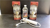 Florasense Oil Lamp (2), Surge Protector & Lamp