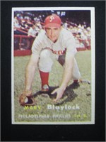 1957 TOPPS #224 MARV BLAYLOCK PHILLIES