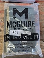 mcguire survival blanket 64x90”