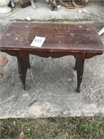 Vintage Pine Table ( 24" W x 20" Tall)