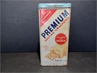 Vintage Nabisco Saltine Crackers Metal Canister