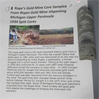 Ropes Gold Mine Core Sample.