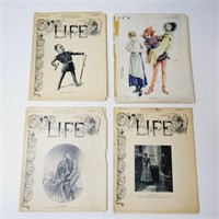 1898 &1917 LIFE Magazines (4)