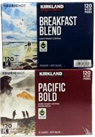 Costco Breakfast Blend And Pacific Bold K-Cups