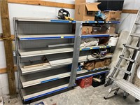 Metal Shelving SEE ALL picsNO contents/ shelf only