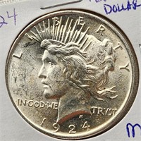 1924 Peace Silver Dollar MS64