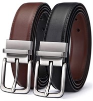 New BULLIANT Men's Belt, Reversible Belt 1.25"