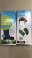 2 pairs of lawn aerator sandals