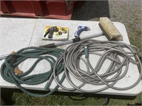 Garden hose and nozzle kit